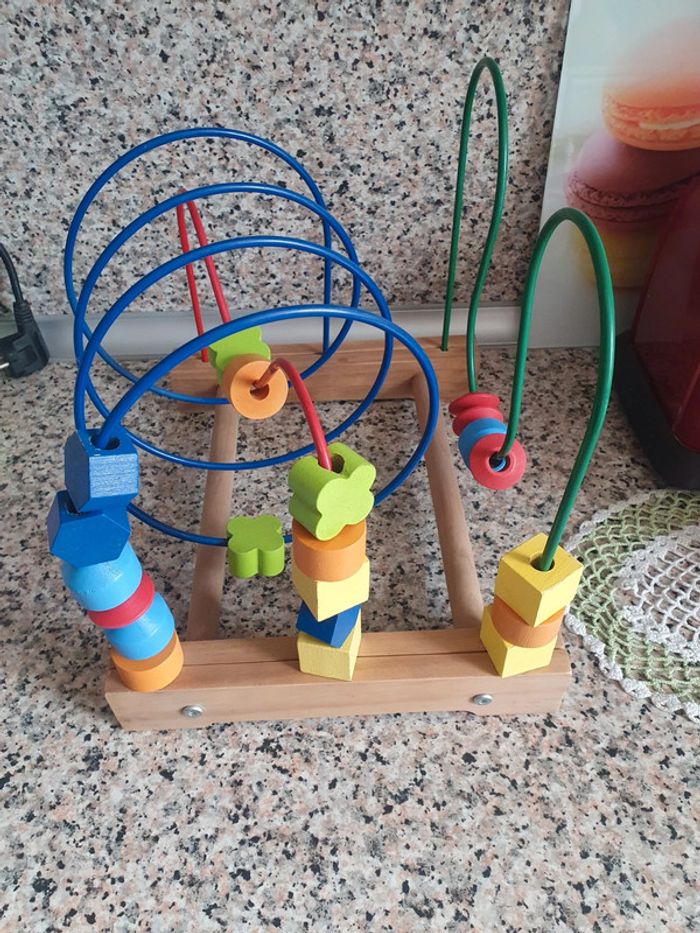 Jeux éducatif en bois - photo numéro 2