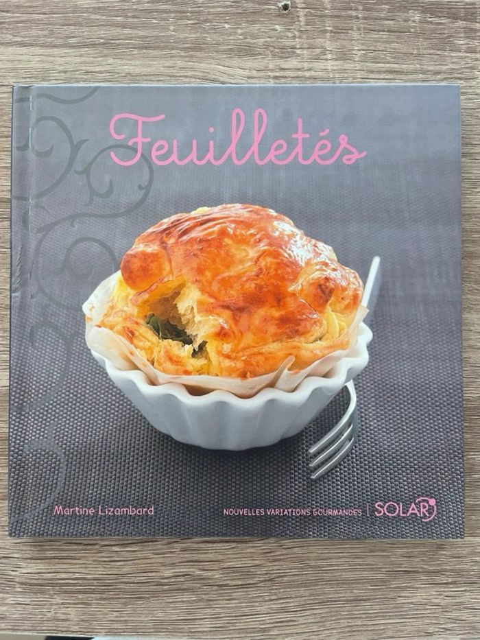 Livre cuisine feuilletés