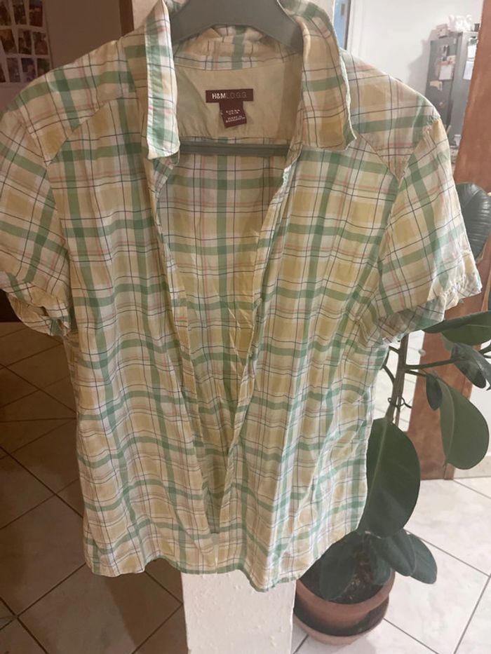 chemise carreaux