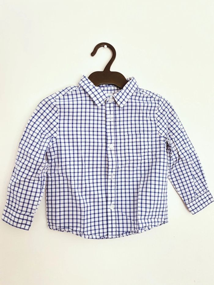 Chemise à carreaux tex 36 mois