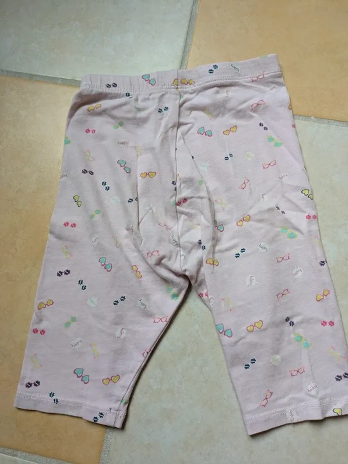 Pantacourt fille 98 cm très bon état in extenso - photo numéro 3