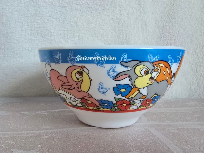 Bol / Bowl Disney Arcopal Bambi Panpan / Thumper - photo numéro 2