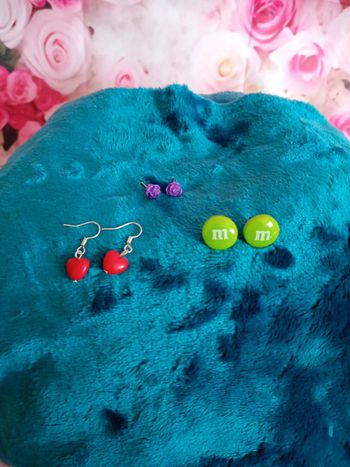 Lot boucles d'oreilles