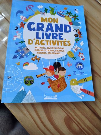Mon grand livre d'activité 