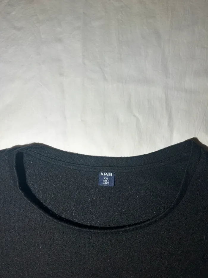 T-shirt noir kiabi - photo numéro 4