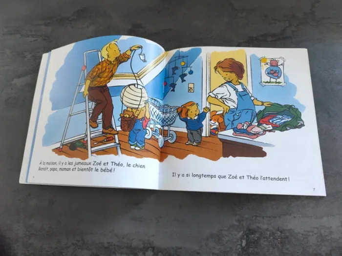 Livre Zoé et Théo " le bébé " - photo numéro 4
