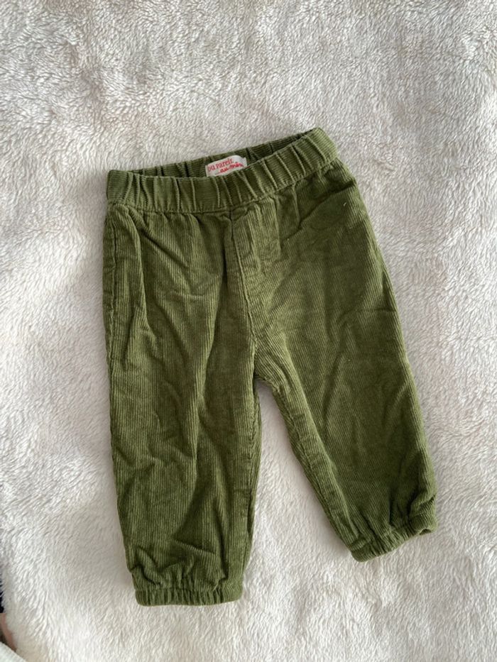 Pantalon velour