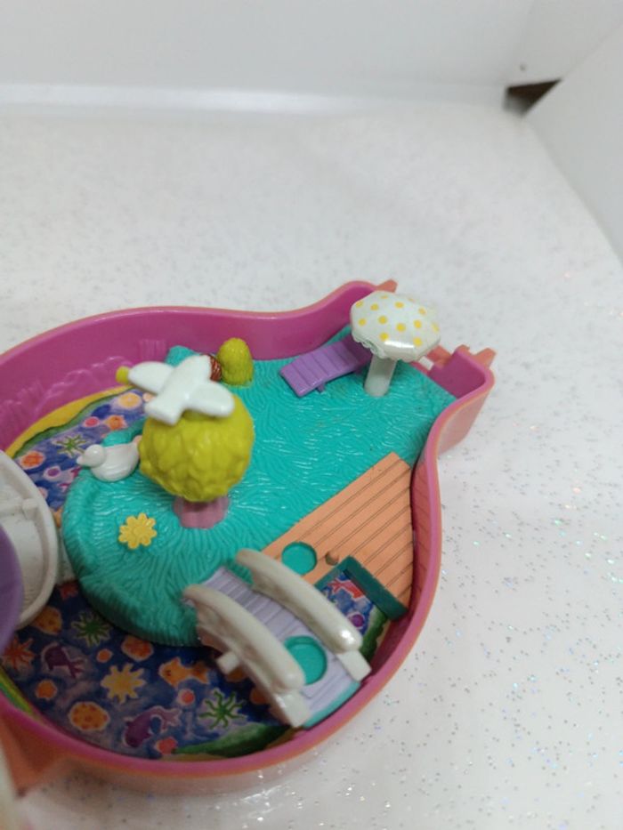 Polly pocket bluebird montgolfière balloon haut loin attraction manège UP away holiday miniature - photo numéro 7