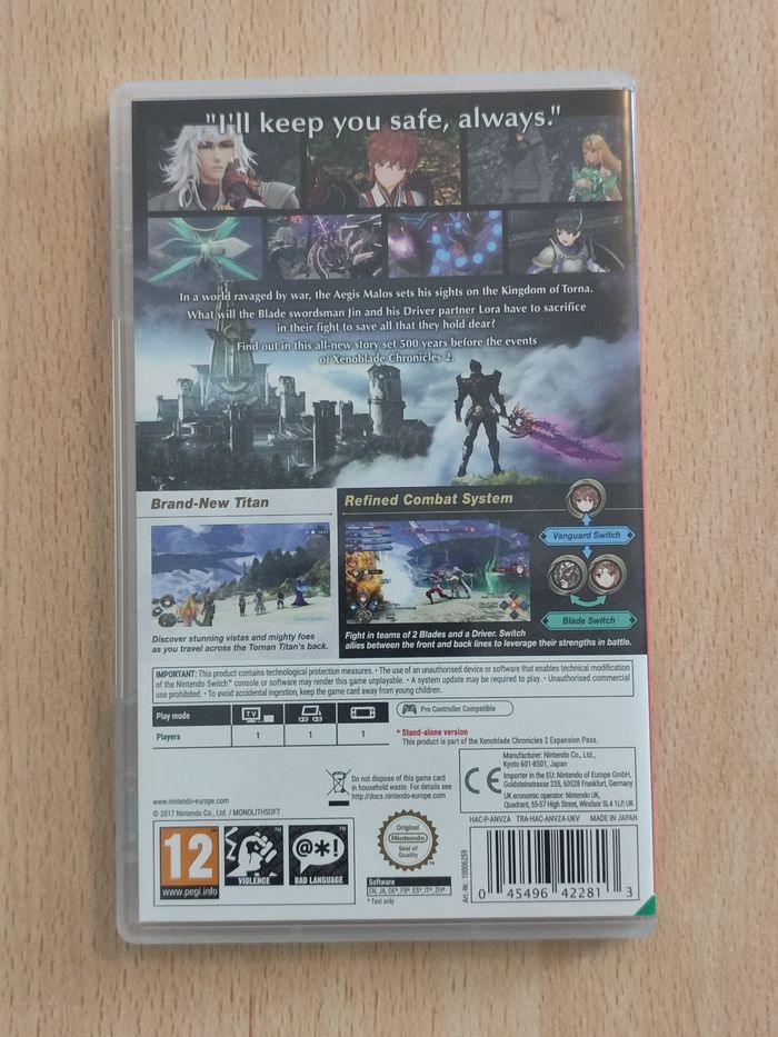 Xenoblade Chronicles 2 Torna The Golden Country Switch - photo numéro 6