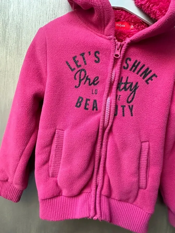 Sweat épais tissaia 5 ans rose - photo numéro 5