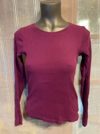 Haut violet femme taille M