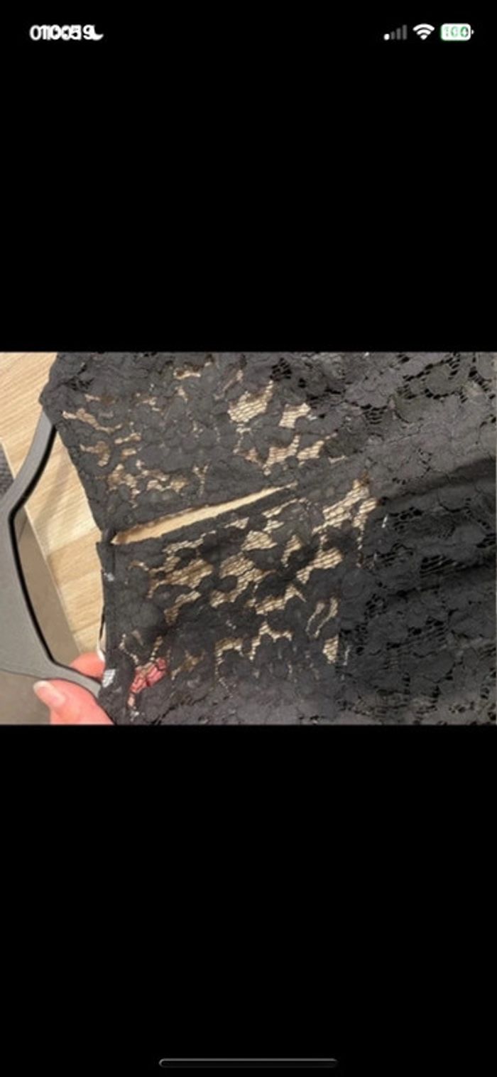 Magnifique robe crayon style pin up décolleté cœur Zara taille L - photo numéro 7