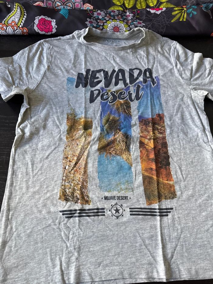 Teeshirt gris ado garçon - photo numéro 6