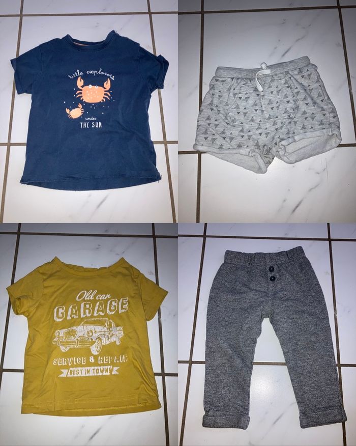 Lot 48 pièces vêtement 24 mois-2 ans garçon - photo numéro 4