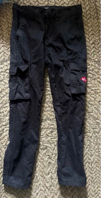 Pantalon style cargo Lee Cooper noir 8 ans