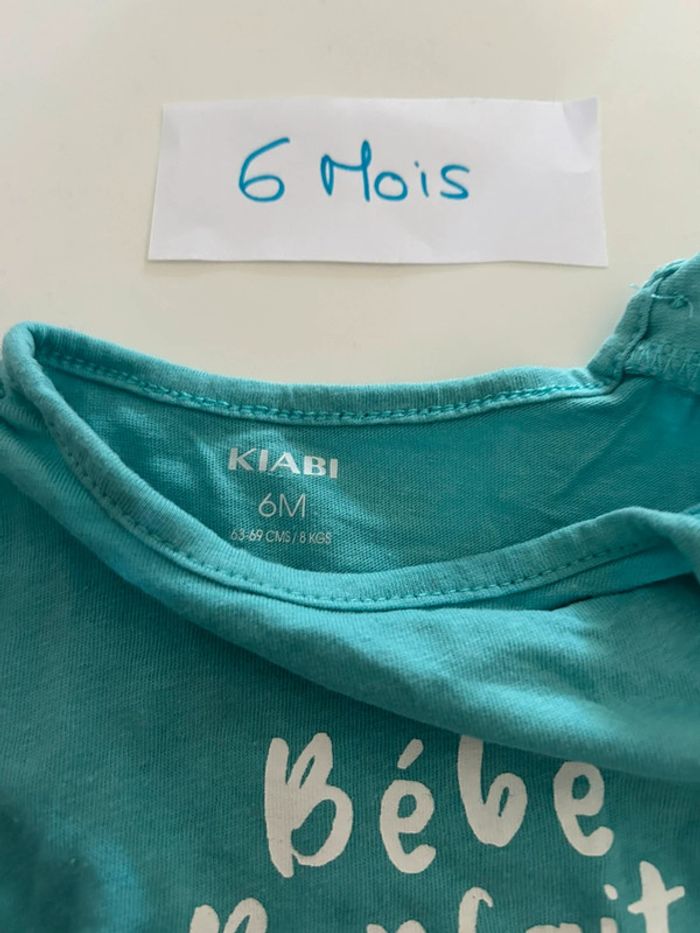 T-shirt kiabi 6 mois - photo numéro 2