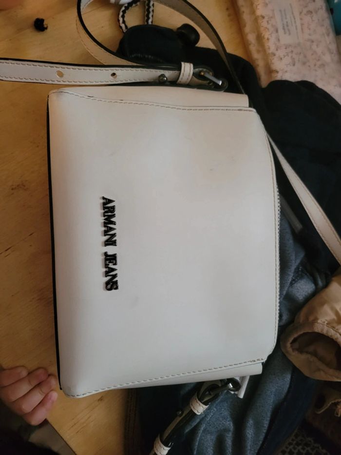 Sac armani jeans blanc