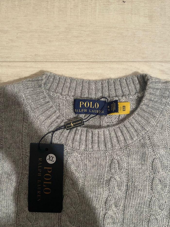 Gilet torsadé Ralph Lauren - photo numéro 2