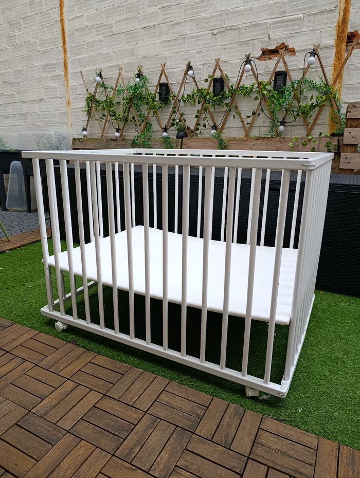 Parc bébé pliable et sur roulettes Geuther - photo numéro 3