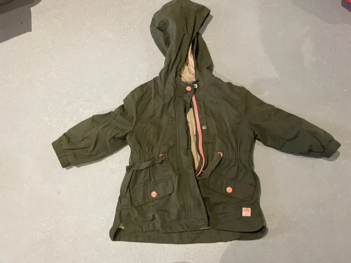 Parka kaki 18 mois - photo numéro 2
