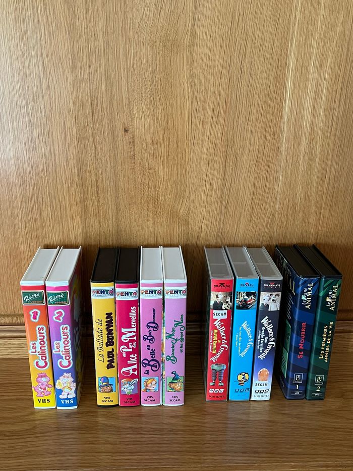 Cassettes vidéos enfants - photo numéro 2
