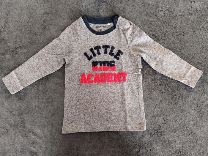 Tee-shirt manches longues 12 mois Orchestra