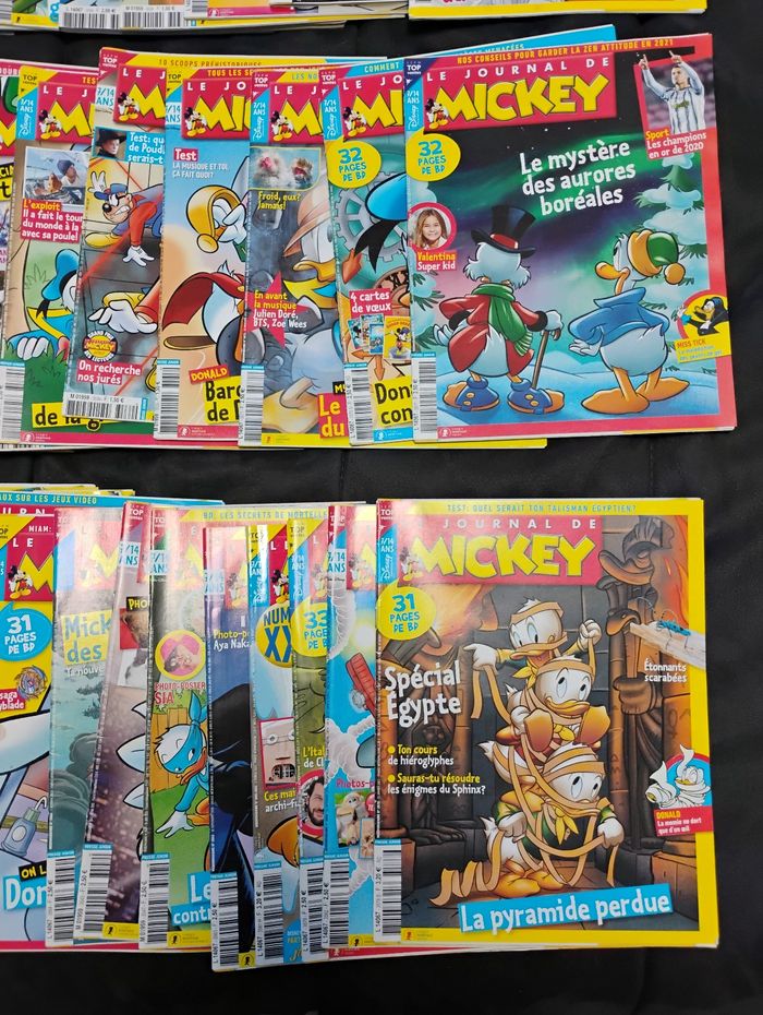 📚Gros lot de 60 magazines le journal de Mickey - photo numéro 2