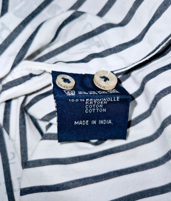Chemise blanche lignée bleu marine - 164 - gaastra - photo numéro 11