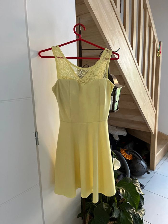 Robe été jaune