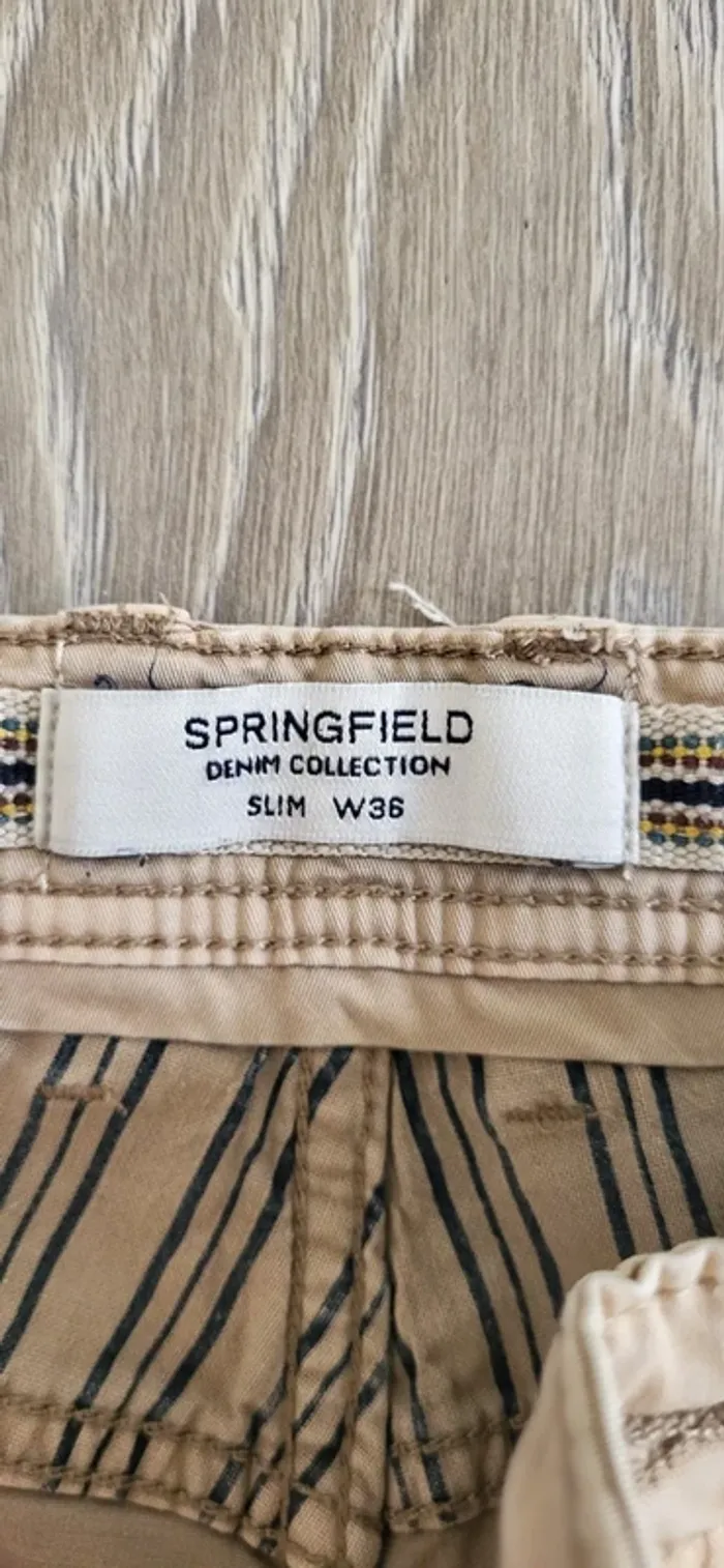 Pantalon slim beige W36 - photo numéro 4