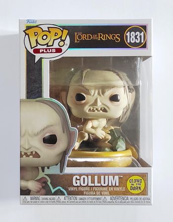 Funko POP Gollum & Ring #1831 GITD - Le Seigneur des Anneaux - Figurine Vinyle