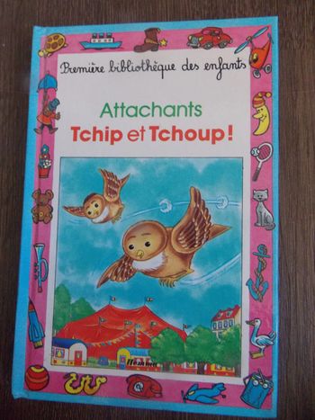 Livre Attachants Tchip et Tchoup Hemma