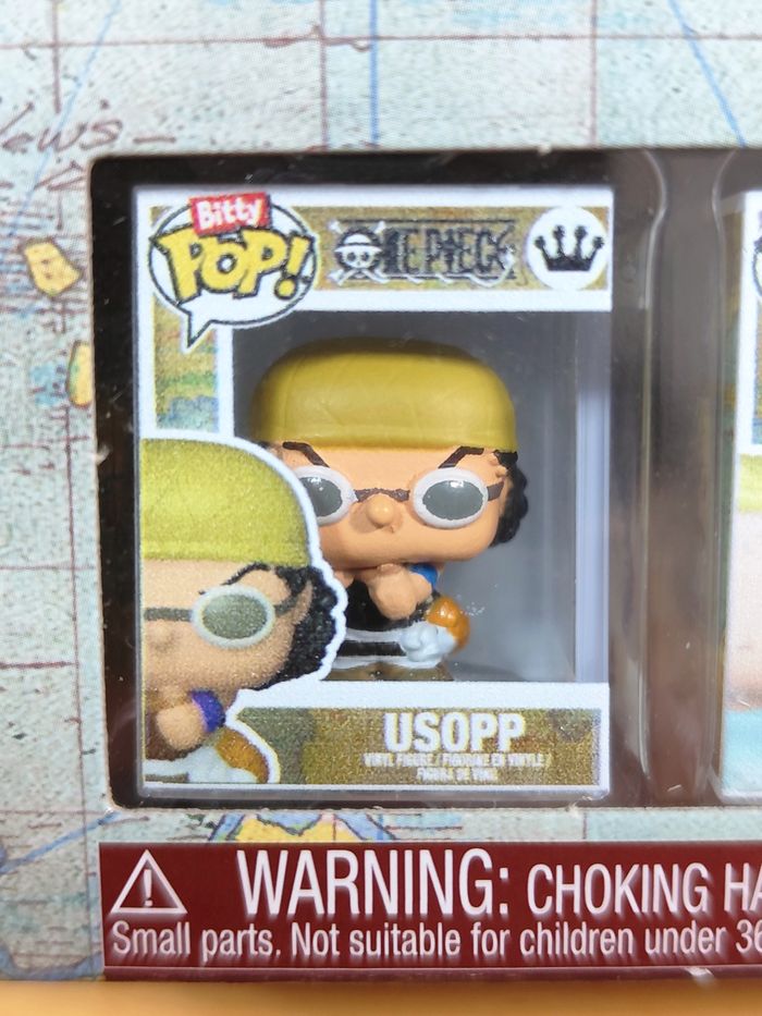 Lot 2 Boîtes Bitty Pop! One Piece - 8 Figurines dont 2 CHASE (Shanks & Buggy) - photo numéro 3
