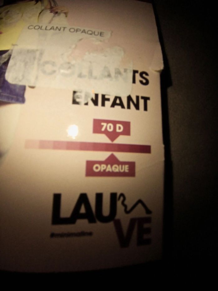 Paire de collants fille 10/12 ans neuf 🔂 - photo numéro 3