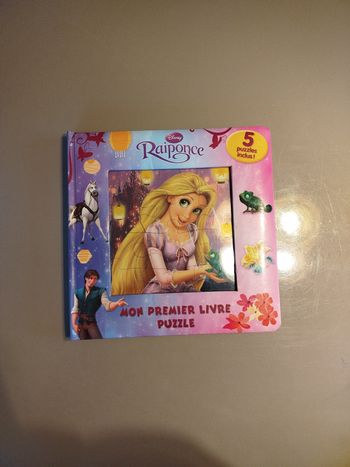 Livre puzzle raiponce