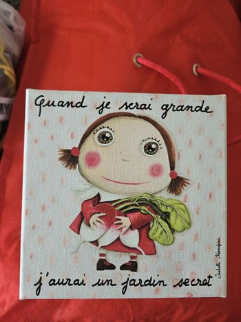 Cadre Quand je serai grande