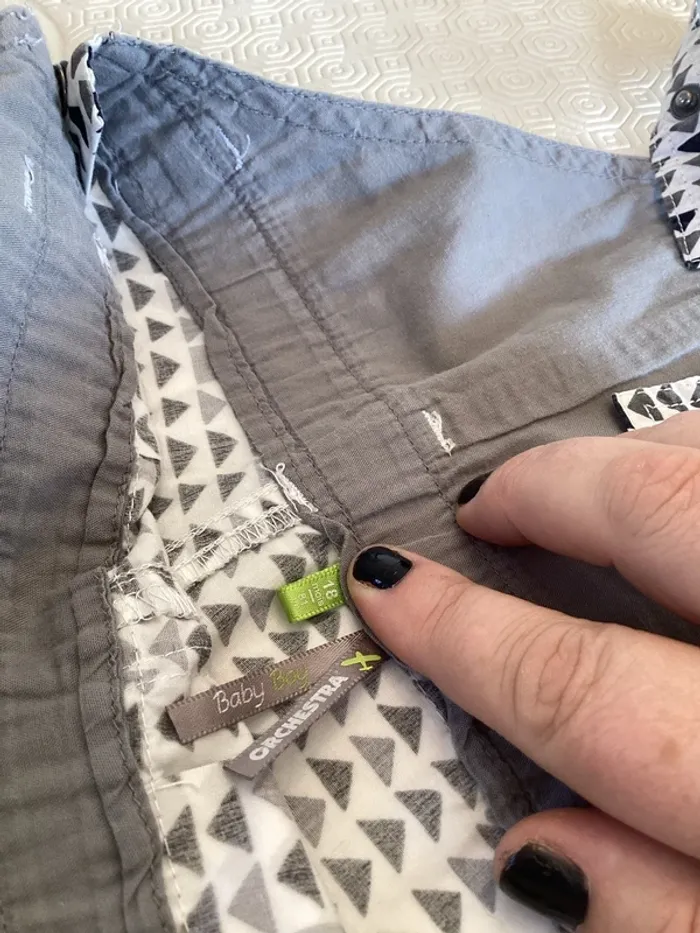 Salopette-short Orchestra - 18 mois - photo numéro 4