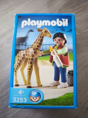 Playmobil 3253 Gardienne de zoo / girafon