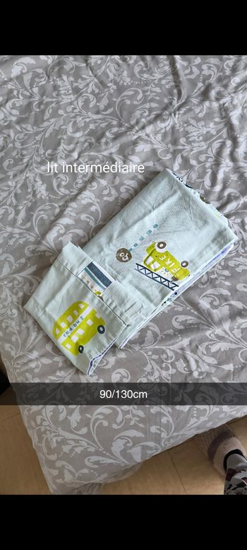 Parure de drap 90/130
