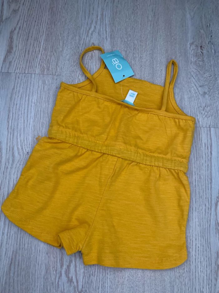 Combinaison short, taille 6 mois Obaibi Neuve - photo numéro 3