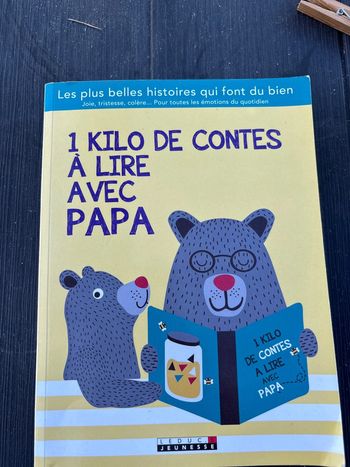 Livre 1 kg de comte à lire avec Papa