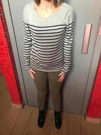 pull marinière femme