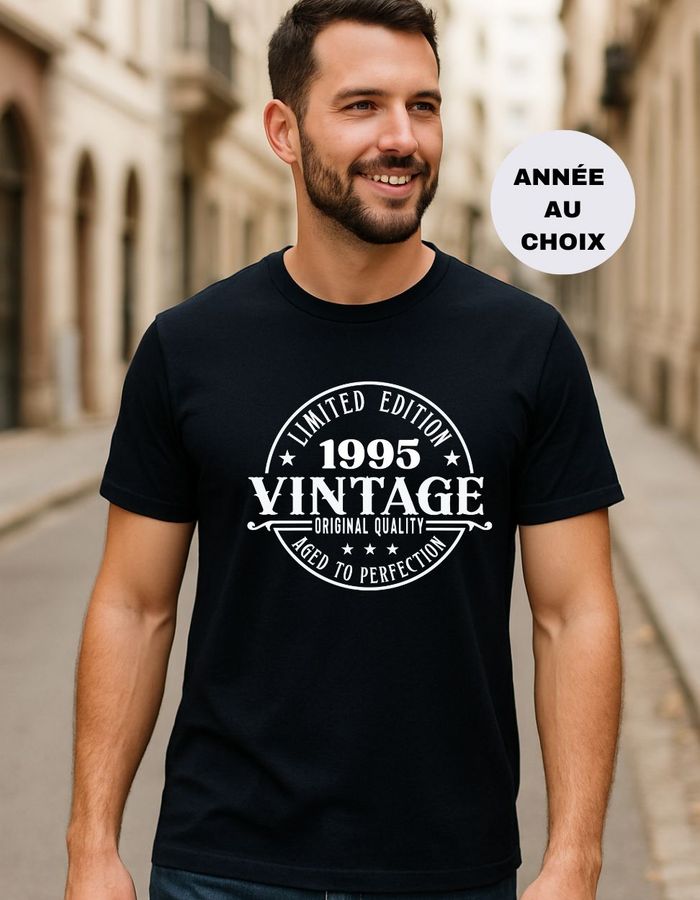 Tee-shirt anniversaire 30 ans - cadeau pour homme