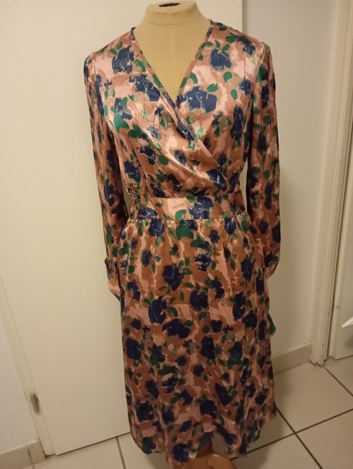 Robe femme manches longe