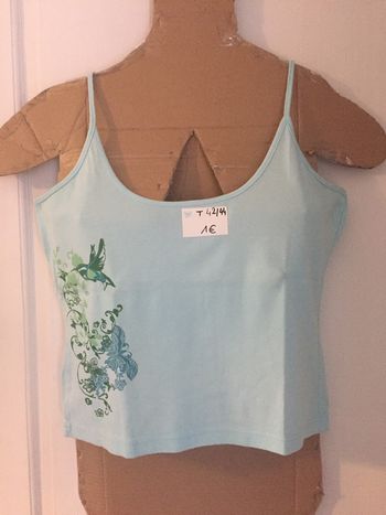 360-Débardeur ciel T 42/44 -XL/XXL