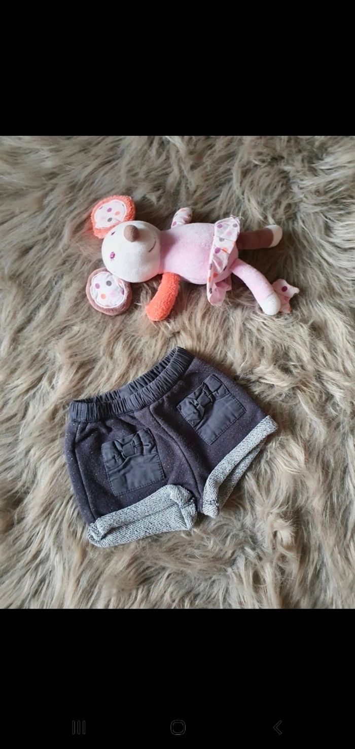 Short gris vertbaudet 3 mois