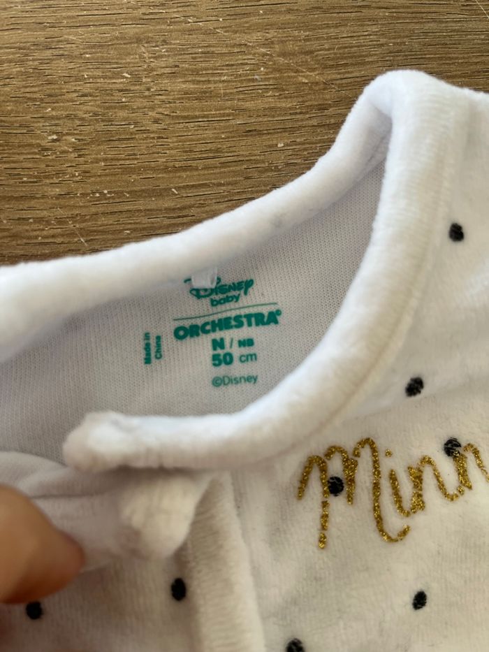 Lot pyjamas velours naissance - photo numéro 5