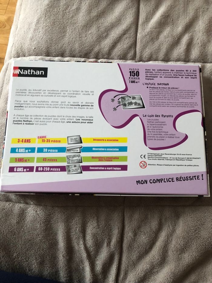 Puzzle Harry Potter 150 pièces Nathan  en TBE - photo numéro 3