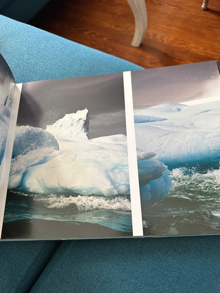 Livre Antarctica Alerte sur la planète Sébastian Copeland Antarctique Luc Besson Leonardo DiCaprio - photo numéro 4