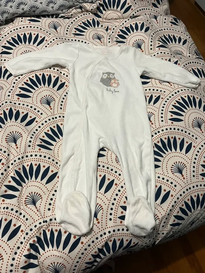 Pyjama velours Leger 3 ans